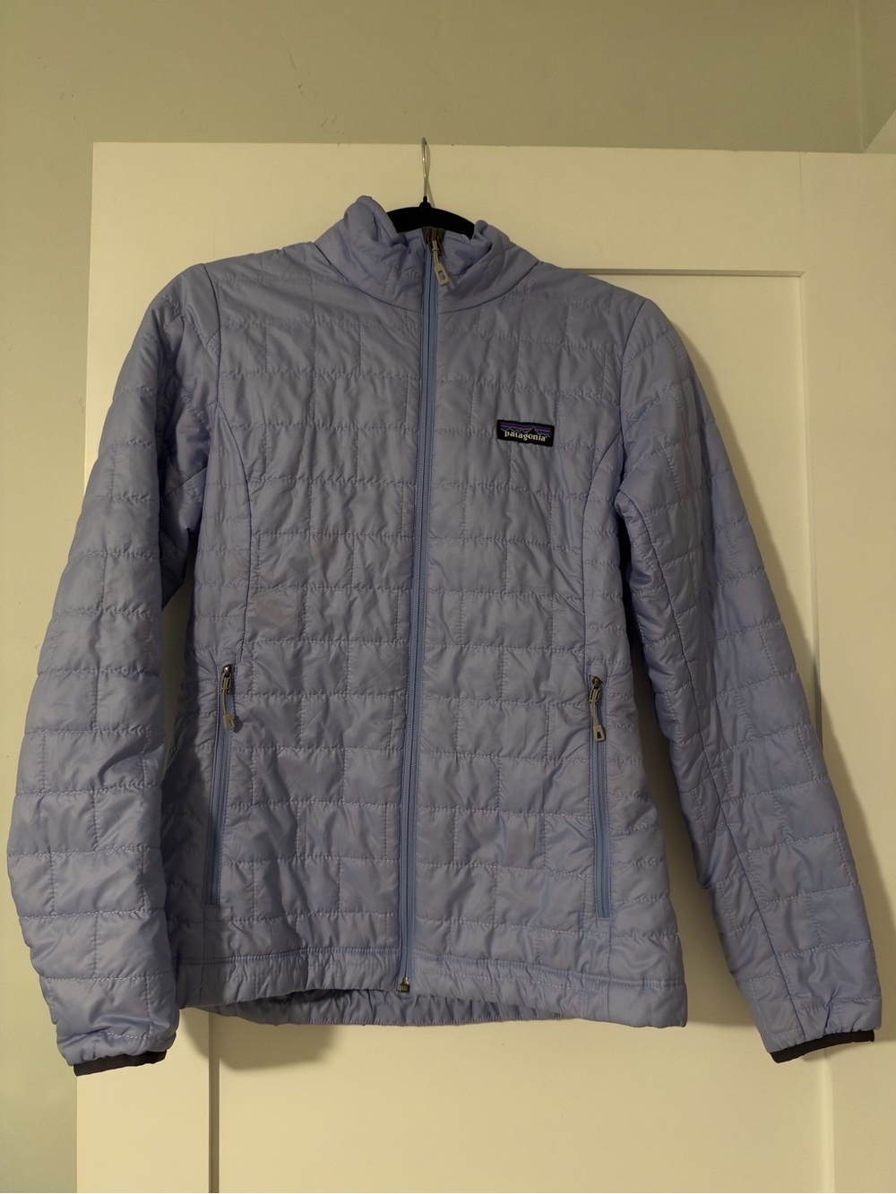 Patagonia Women's Light Lavender Quilted Nano Puff Jacket